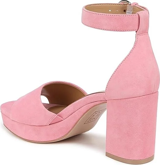 Naturalizer Pearlyn Women's Shoes Flamingo Pink Suede : 9 M (B) - Image 4