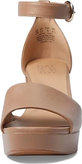 Naturalizer Pearlyn Women's Shoes Taupe Leather : 9.5 W (C) - Image 2