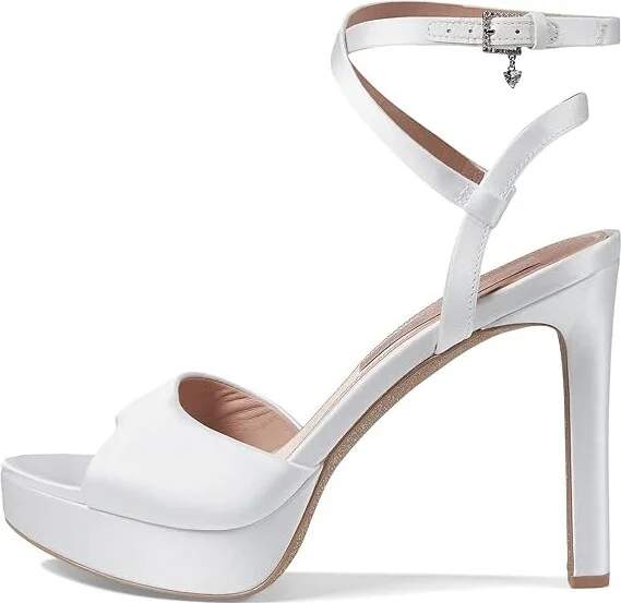 Naturalizer Pnina Tornai for Naturalizer - Ai Women's Shoes Silk White Fabric : 10.5 M (B) - Image 6