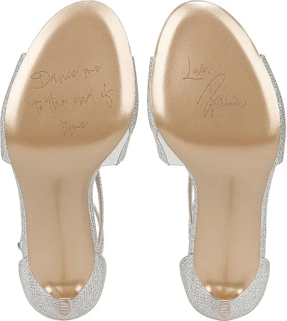 Naturalizer Pnina Tornai for Naturalizer - Amor 2 Women's Shoes Silver : 8.5 M (B), Satin/Textile - Image 3