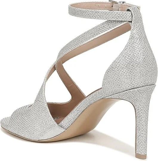 Naturalizer Pnina Tornai for Naturalizer - Amor 2 Women's Shoes Silver : 8.5 M (B), Satin/Textile - Image 4