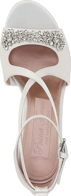 Naturalizer Pnina Tornai for Naturalizer - Amor Women's Shoes White : 10.5 M (B), Satin/Textile - Image 2