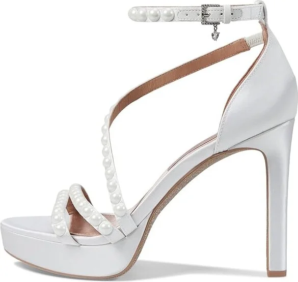 Naturalizer Pnina Tornai for Naturalizer - Love 3 Women's Shoes White : 8.5 M (B), Textile - Image 6