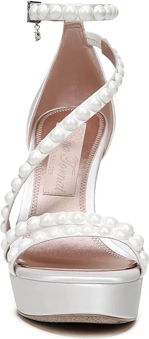 Naturalizer Pnina Tornai for Naturalizer - Love 3 Women's Shoes White : 8.5 M (B), Textile - Image 7