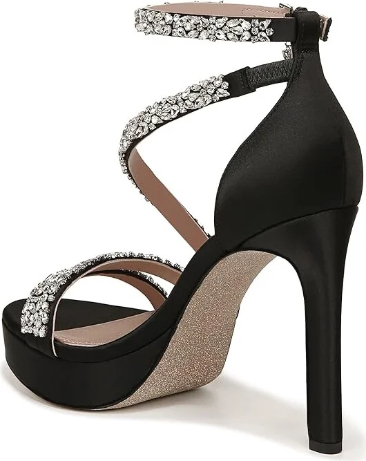 Naturalizer Pnina Tornai for Naturalizer - Love Women's Shoes Black : 10 M (B), Satin/Textile - Image 4