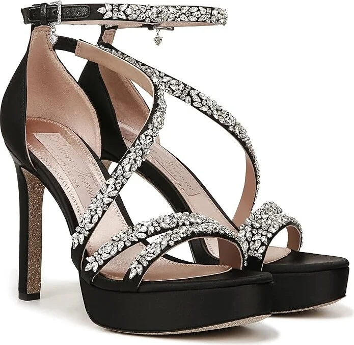 Naturalizer Pnina Tornai for Naturalizer - Love Women's Shoes Black : 10 M (B), Satin/Textile