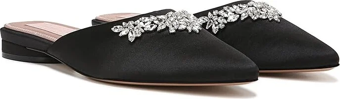 Naturalizer Pnina Tornai for Naturalizer - Pyaar Women's Shoes Black Satin : 5.5 M (B), Satin/Textile
