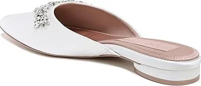 Naturalizer Pnina Tornai for Naturalizer - Pyaar Women's Shoes White : 9.5 M (B), Satin/Textile - Image 4