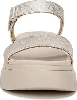 Naturalizer Poppi Ankle Straps Women's Sandals Light Gold Faux Leather : 7 W (C) - Image 5