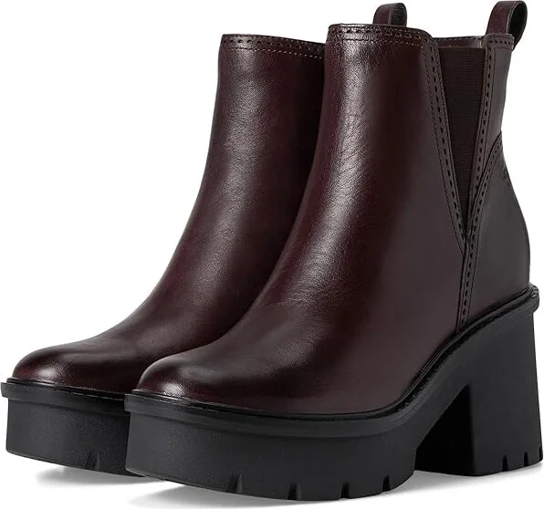 Naturalizer Quest Bootie - Water Repellent Women's Boots Dark Brown : 8.5 M (B), Leather