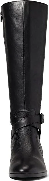 Naturalizer Rena Women's Boots Black Wide Calf : 9.5 M (B), Leather - Image 2