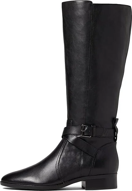 Naturalizer Rena Women's Boots Black Wide Calf : 9.5 M (B), Leather - Image 5
