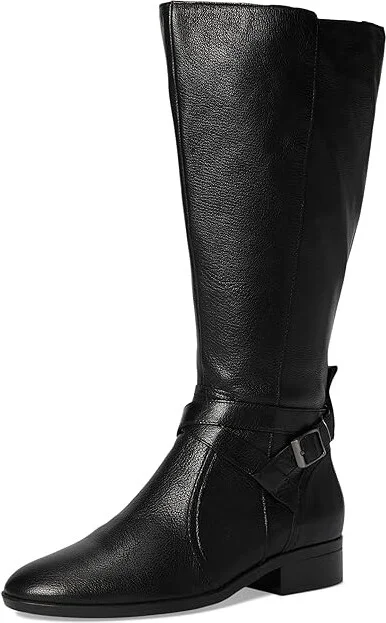 Naturalizer Rena2 Extra Wide Calf Boots Women's Boots Black Leather : 8.5 W (C), Leather/Textile - Image 5