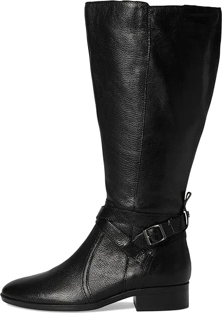 Naturalizer Rena2 Extra Wide Calf Boots Women's Boots Black Leather : 8.5 W (C), Leather/Textile - Image 6