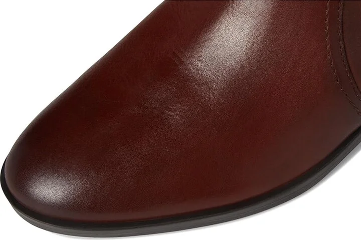 Naturalizer Rena2 Extra Wide Calf Boots Women's Boots Deep Saddle Brown Leather : 10 W (C), Leather/Textile - Image 2