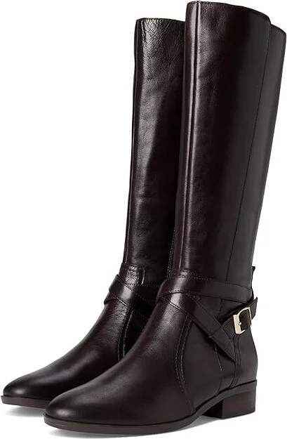 Naturalizer Rena2 Narrow Calf Boots Women's Boots Brown Leather : 7 M (B)