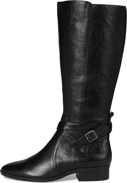 Naturalizer Rena2 Wide Calf Boots Women's Boots Black Leather : 12 WW (E) - Image 6