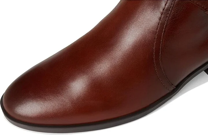 Naturalizer Rena2 Wide Calf Boots Women's Boots Deep Saddle Brown Leather : 11 WW (E) - Image 2