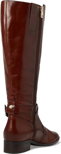 Naturalizer Rena2 Wide Calf Boots Women's Boots Deep Saddle Brown Leather : 11 WW (E) - Image 4