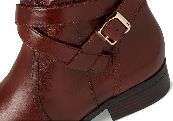 Naturalizer Rena2 Wide Calf Boots Women's Boots Deep Saddle Brown Leather : 11 WW (E) - Image 7