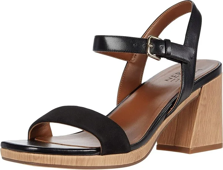 Naturalizer Rose Women's Shoes Black Nubuck Leather : 9 M (B) - Image 2