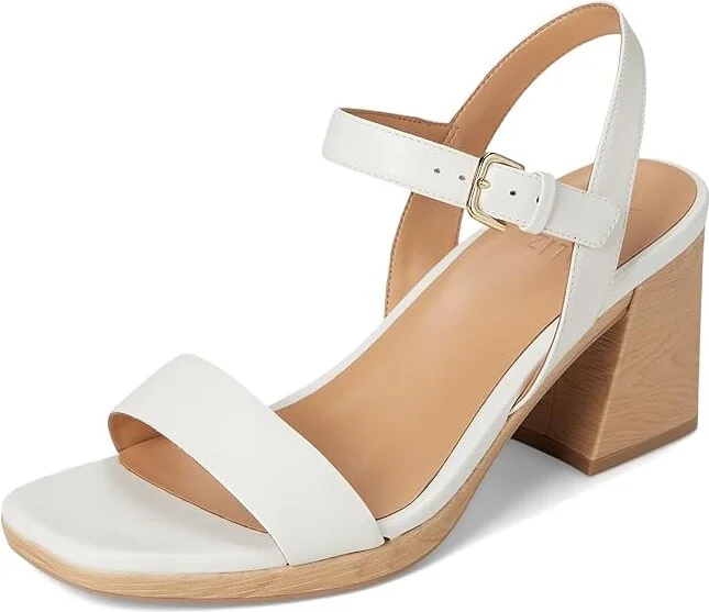 Naturalizer Rose Women's Shoes Warm White Leather : 8 W (C) - Image 5