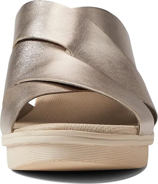 Naturalizer Rowena Women's Shoes Warm Silver : 8.5 M (B), Leather - Image 2