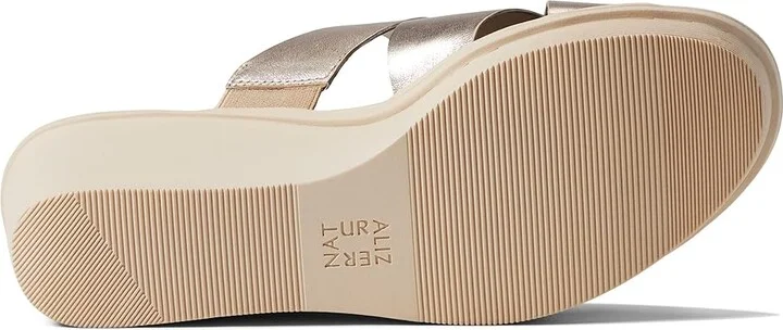 Naturalizer Rowena Women's Shoes Warm Silver : 8.5 M (B), Leather - Image 3
