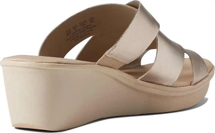 Naturalizer Rowena Women's Shoes Warm Silver : 8.5 M (B), Leather - Image 4