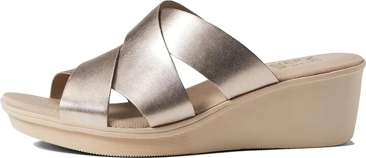 Naturalizer Rowena Women's Shoes Warm Silver : 8.5 M (B), Leather - Image 5