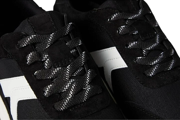 Naturalizer Shay Jogger Lace-Up Women's Shoes Black Mesh/Suede : 10 M (B) - Image 7