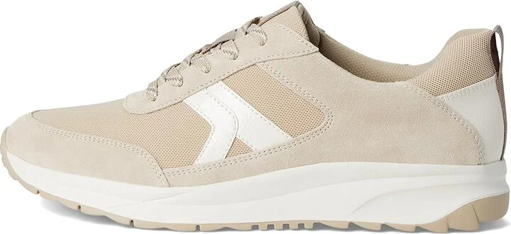 Naturalizer Shay Jogger Lace-Up Women's Shoes Warm White/Porcelain Suede : 12 M (B) - Image 6