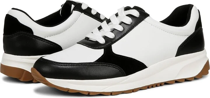 Naturalizer Shay Women's Shoes Warm White/Black Leather : 11 M (B) - Image 5