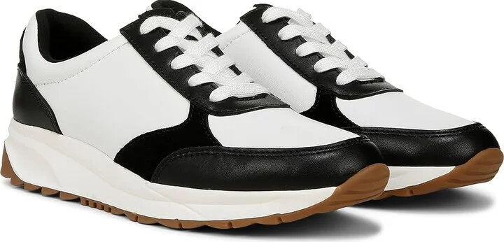 Naturalizer Shay Women's Shoes Warm White/Black Leather : 11 M (B)