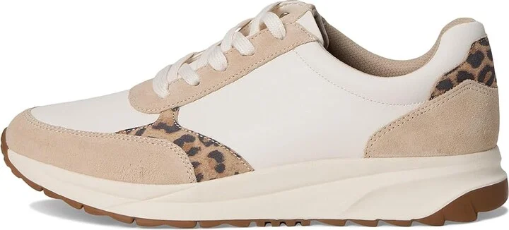 Naturalizer Shay Women's Shoes Warm White/Leopard Leather : 9 M (B) - Image 6