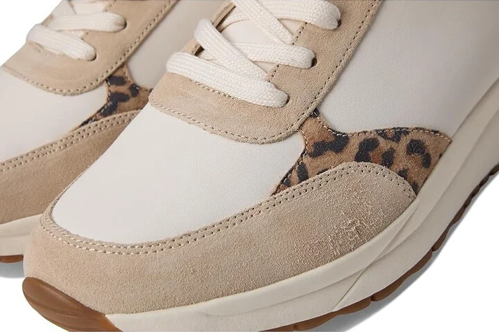 Naturalizer Shay Women's Shoes Warm White/Leopard Leather : 9 M (B) - Image 7