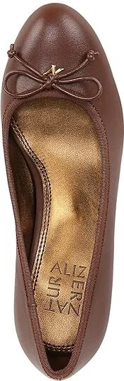 Naturalizer Sienna High Women's Heels Cappuccino Brown Leather : 7 W (C) - Image 2