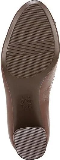 Naturalizer Sienna High Women's Heels Cappuccino Brown Leather : 7 W (C) - Image 3