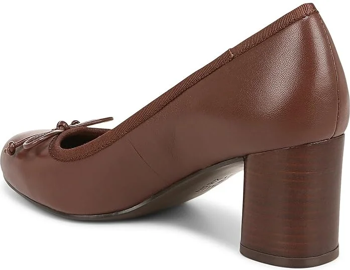 Naturalizer Sienna High Women's Heels Cappuccino Brown Leather : 7 W (C) - Image 4