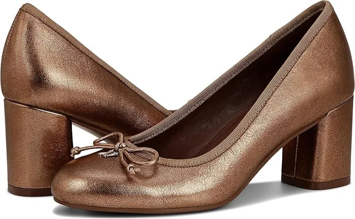 Naturalizer Sienna High Women's Heels Soft Bronze Leather : 11 M (B) - Image 5
