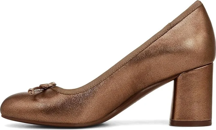 Naturalizer Sienna High Women's Heels Soft Bronze Leather : 11 M (B) - Image 6