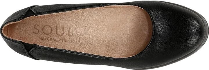 Naturalizer SOUL Naturalizer - About Time High Women's Heels Black Faux Leather : 10 M (B), Synthetic - Image 2