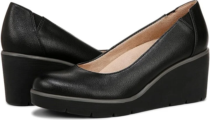Naturalizer SOUL Naturalizer - About Time High Women's Heels Black Faux Leather : 10 M (B), Synthetic - Image 5