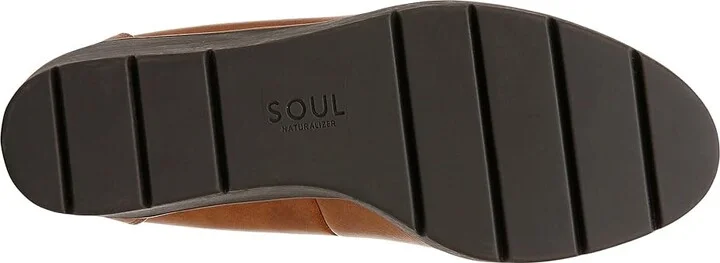 Naturalizer SOUL Naturalizer - About Time High Women's Heels Gingerbread Brown Faux Leather : 9 W (C), Synthetic - Image 3