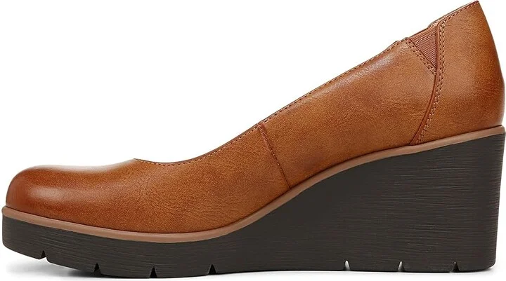 Naturalizer SOUL Naturalizer - About Time High Women's Heels Gingerbread Brown Faux Leather : 9 W (C), Synthetic - Image 6