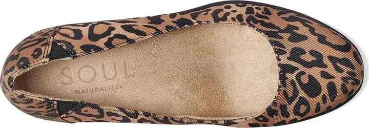 Naturalizer Soul Naturalizer About Time High Women's Heels Leopard Dark Brown : 8 W (C), Synthetic - Image 2