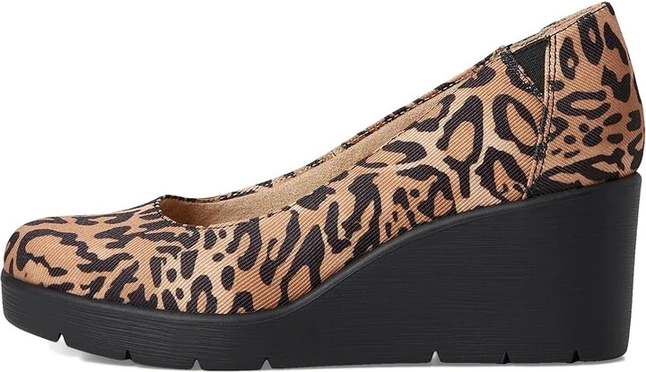 Naturalizer Soul Naturalizer About Time High Women's Heels Leopard Dark Brown : 8 W (C), Synthetic - Image 6