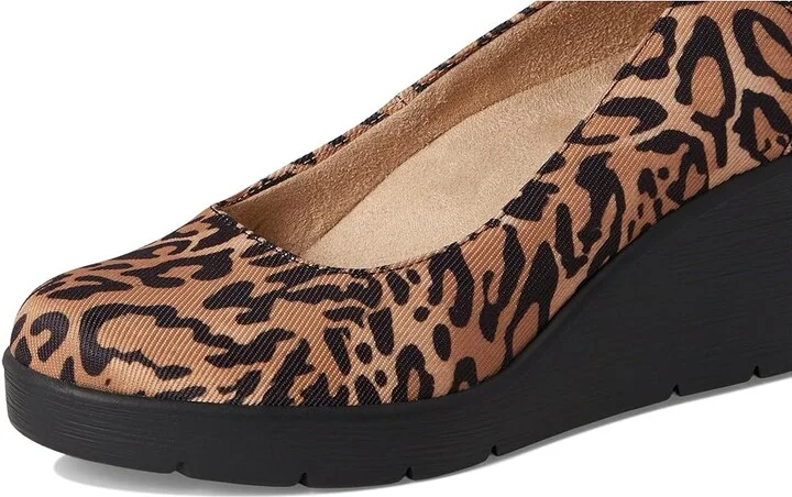 Naturalizer Soul Naturalizer About Time High Women's Heels Leopard Dark Brown : 8 W (C), Synthetic - Image 7