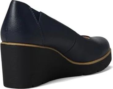 Naturalizer SOUL Naturalizer - About Time High Women's Heels Navy Faux Leather : 10 M (B), Synthetic - Image 4