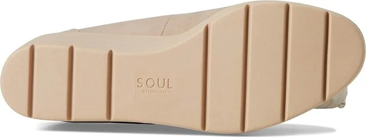 Naturalizer Soul Naturalizer About Time High Women's Heels Warm Taupe Tan Faux Leather : 9 W (C), Synthetic - Image 3